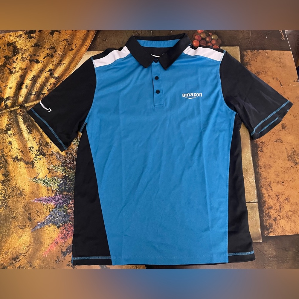 amazon Men's Active Polo Shirt Size XXL APMSS